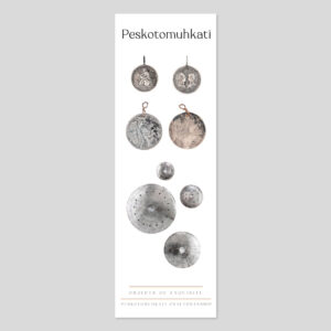 silver medal coins bookmark - noskonomakon